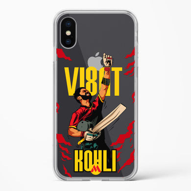 Virat King Kohli Crystal Clear Transparent Case (Apple)