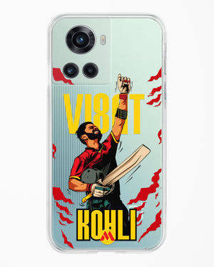 Virat King Kohli Crystal Clear Transparent Case (OnePlus)