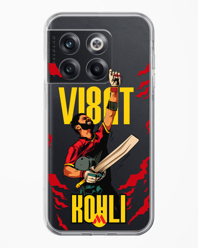 Virat King Kohli Crystal Clear Transparent Case (OnePlus)