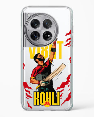 Virat King Kohli Crystal Clear Transparent Case (OnePlus)