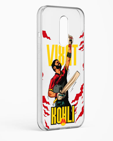 Virat King Kohli Crystal Clear Transparent Case (OnePlus)