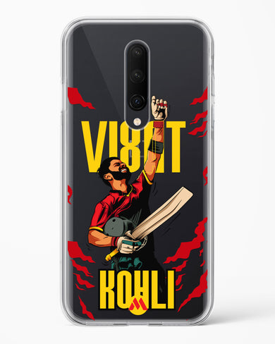 Virat King Kohli Crystal Clear Transparent Case (OnePlus)