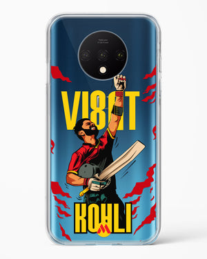 Virat King Kohli Crystal Clear Transparent Case (OnePlus)