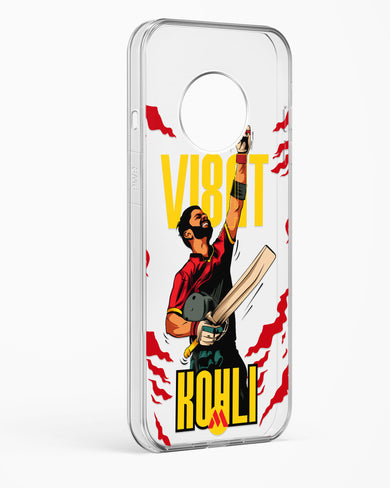 Virat King Kohli Crystal Clear Transparent Case (OnePlus)