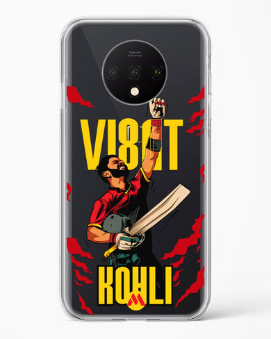 Virat King Kohli Crystal Clear Transparent Case (OnePlus)