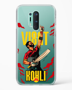 Virat King Kohli Crystal Clear Transparent Case (OnePlus)