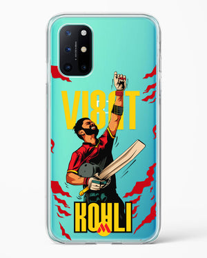 Virat King Kohli Crystal Clear Transparent Case (OnePlus)