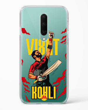 Virat King Kohli Crystal Clear Transparent Case (OnePlus)