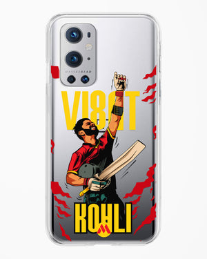 Virat King Kohli Crystal Clear Transparent Case (OnePlus)