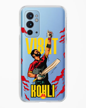 Virat King Kohli Crystal Clear Transparent Case (OnePlus)