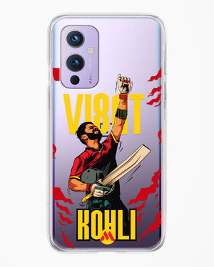 Virat King Kohli Crystal Clear Transparent Case (OnePlus)