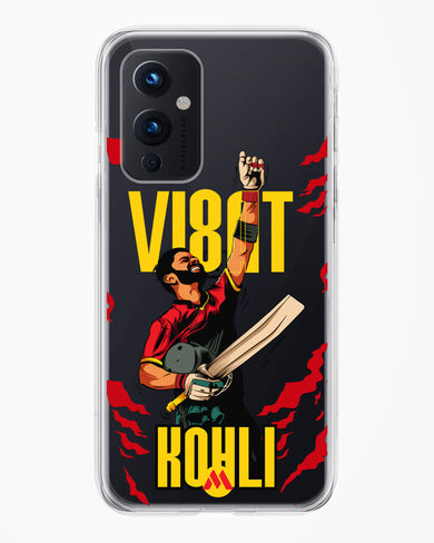 Virat King Kohli Crystal Clear Transparent Case (OnePlus)