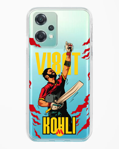 Virat King Kohli Crystal Clear Transparent Case (OnePlus)