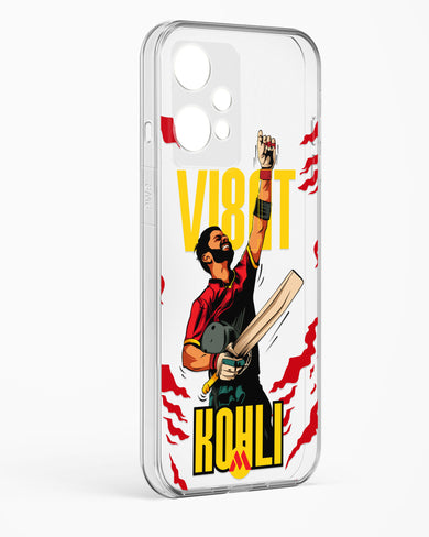 Virat King Kohli Crystal Clear Transparent Case (OnePlus)