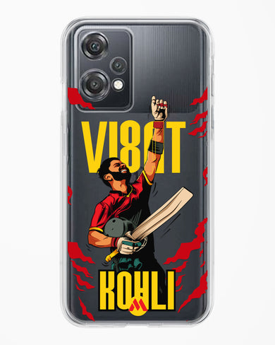 Virat King Kohli Crystal Clear Transparent Case (OnePlus)