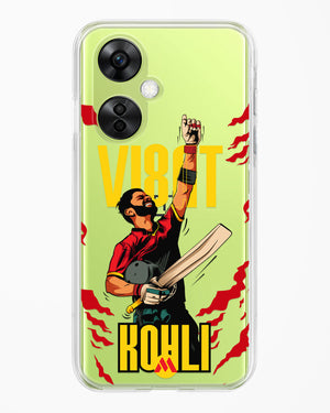 Virat King Kohli Crystal Clear Transparent Case (OnePlus)