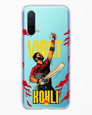 Virat King Kohli Crystal Clear Transparent Case (OnePlus)