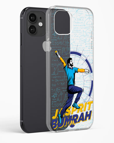 Jasprit Bumrah Crystal Clear Transparent Case (Apple)