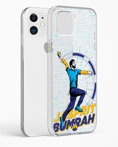 Jasprit Bumrah Crystal Clear Transparent Case (Apple)