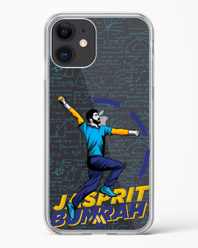 Jasprit Bumrah Crystal Clear Transparent Case (Apple)