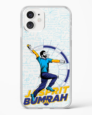 Jasprit Bumrah Crystal Clear Transparent Case (Apple)