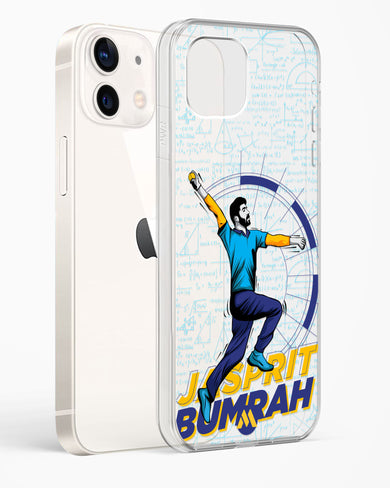 Jasprit Bumrah Crystal Clear Transparent Case (Apple)