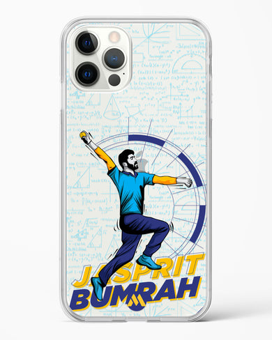 Jasprit Bumrah Crystal Clear Transparent Case (Apple)