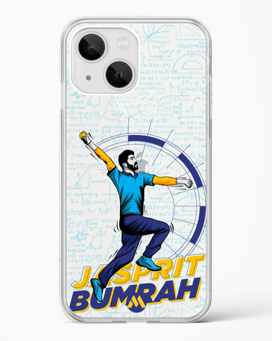 Jasprit Bumrah Crystal Clear Transparent Case (Apple)