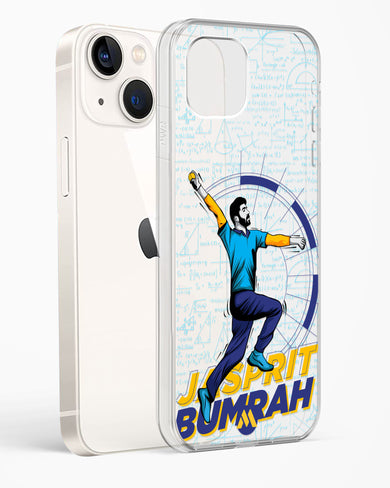 Jasprit Bumrah Crystal Clear Transparent Case (Apple)