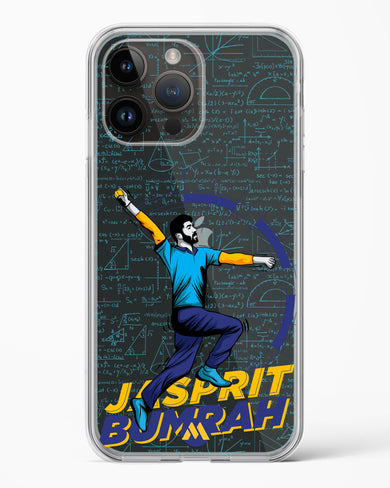 Jasprit Bumrah Crystal Clear Transparent Case (Apple)