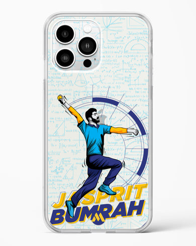 Jasprit Bumrah Crystal Clear Transparent Case (Apple)