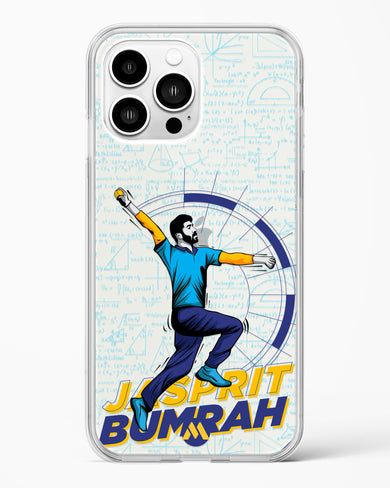 Jasprit Bumrah Crystal Clear Transparent Case (Apple)