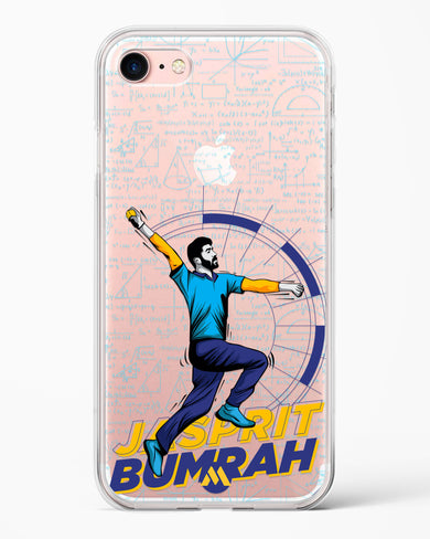 Jasprit Bumrah Crystal Clear Transparent Case (Apple)