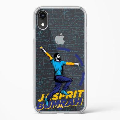 Jasprit Bumrah Crystal Clear Transparent Case (Apple)