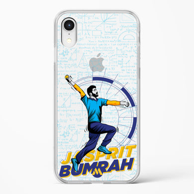 Jasprit Bumrah Crystal Clear Transparent Case (Apple)