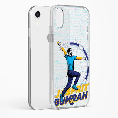 Jasprit Bumrah Crystal Clear Transparent Case (Apple)