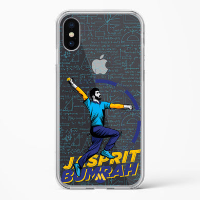 Jasprit Bumrah Crystal Clear Transparent Case (Apple)