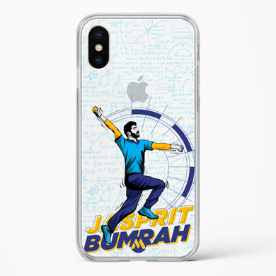 Jasprit Bumrah Crystal Clear Transparent Case (Apple)