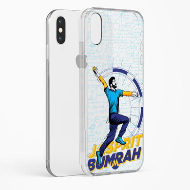 Jasprit Bumrah Crystal Clear Transparent Case (Apple)