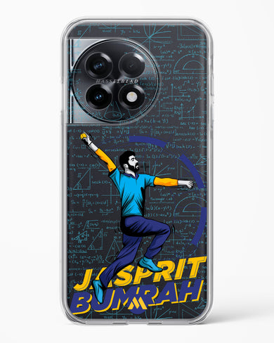 Jasprit Bumrah Crystal Clear Transparent Case (OnePlus)