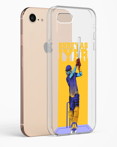 Shreyas Iyer Crystal Clear Transparent Case (Apple)