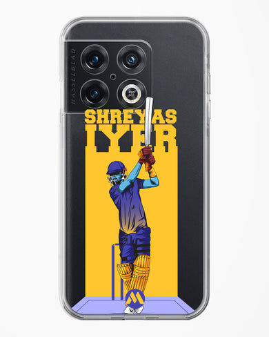 Shreyas Iyer Crystal Clear Transparent Case (OnePlus)