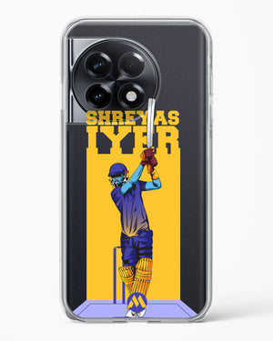 Shreyas Iyer Crystal Clear Transparent Case (OnePlus)