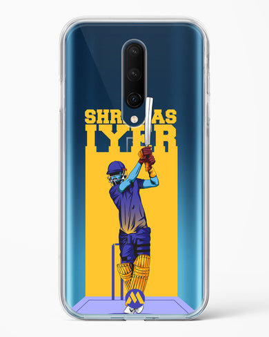 Shreyas Iyer Crystal Clear Transparent Case (OnePlus)