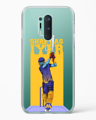 Shreyas Iyer Crystal Clear Transparent Case (OnePlus)