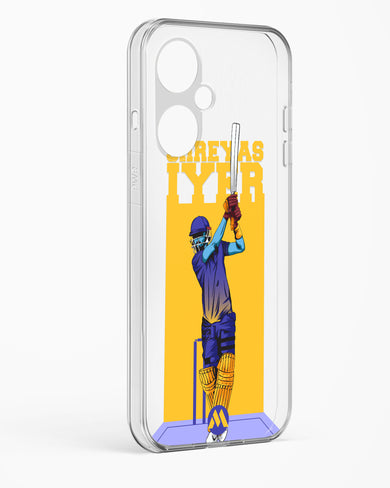 Shreyas Iyer Crystal Clear Transparent Case (OnePlus)