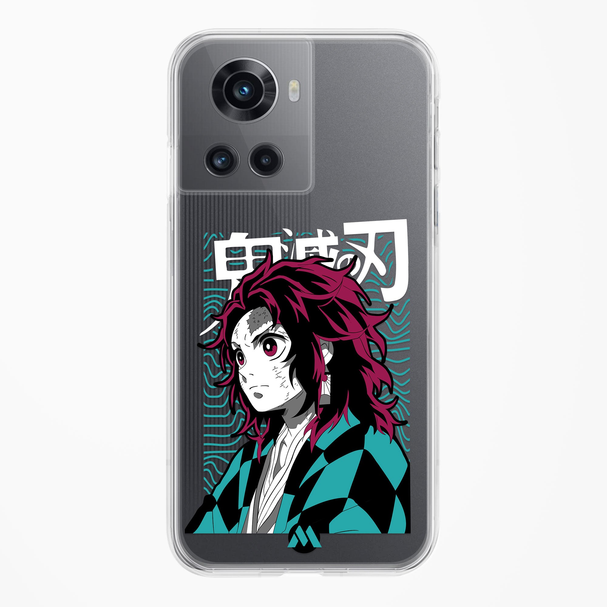 Demon Slayer Enduring Tanjiro Crystal Clear Transparent Case (OnePlus