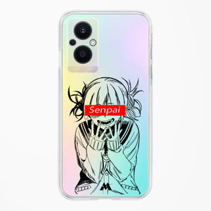 Supreme Senpai Crystal Clear Transparent Case-(Oppo)