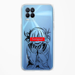 Supreme Senpai Crystal Clear Transparent Case-(Realme)