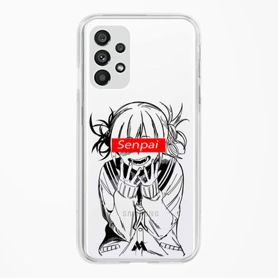 Supreme Senpai Crystal Clear Transparent Case-(Samsung)